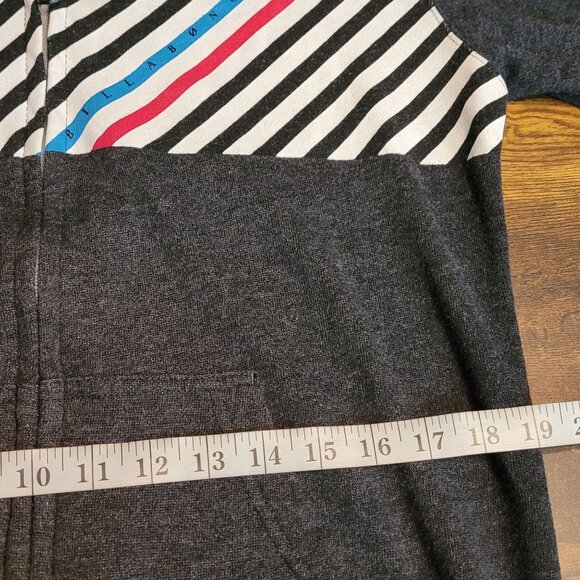 Billabong Zip Up Logo Jacket Size M Heathered Black Charcoal Pockets Streetwear - Picture 7 of 9